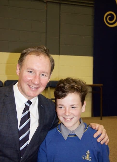 Visit Of Jim Gavin and Sam 2015