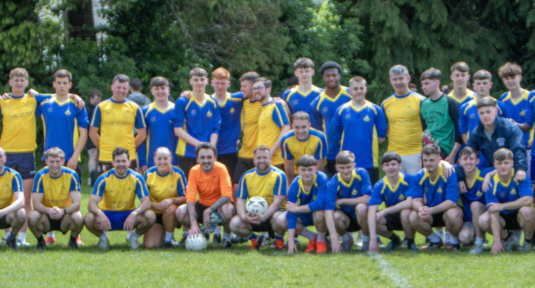 6th yr Student vs Staff Football Match